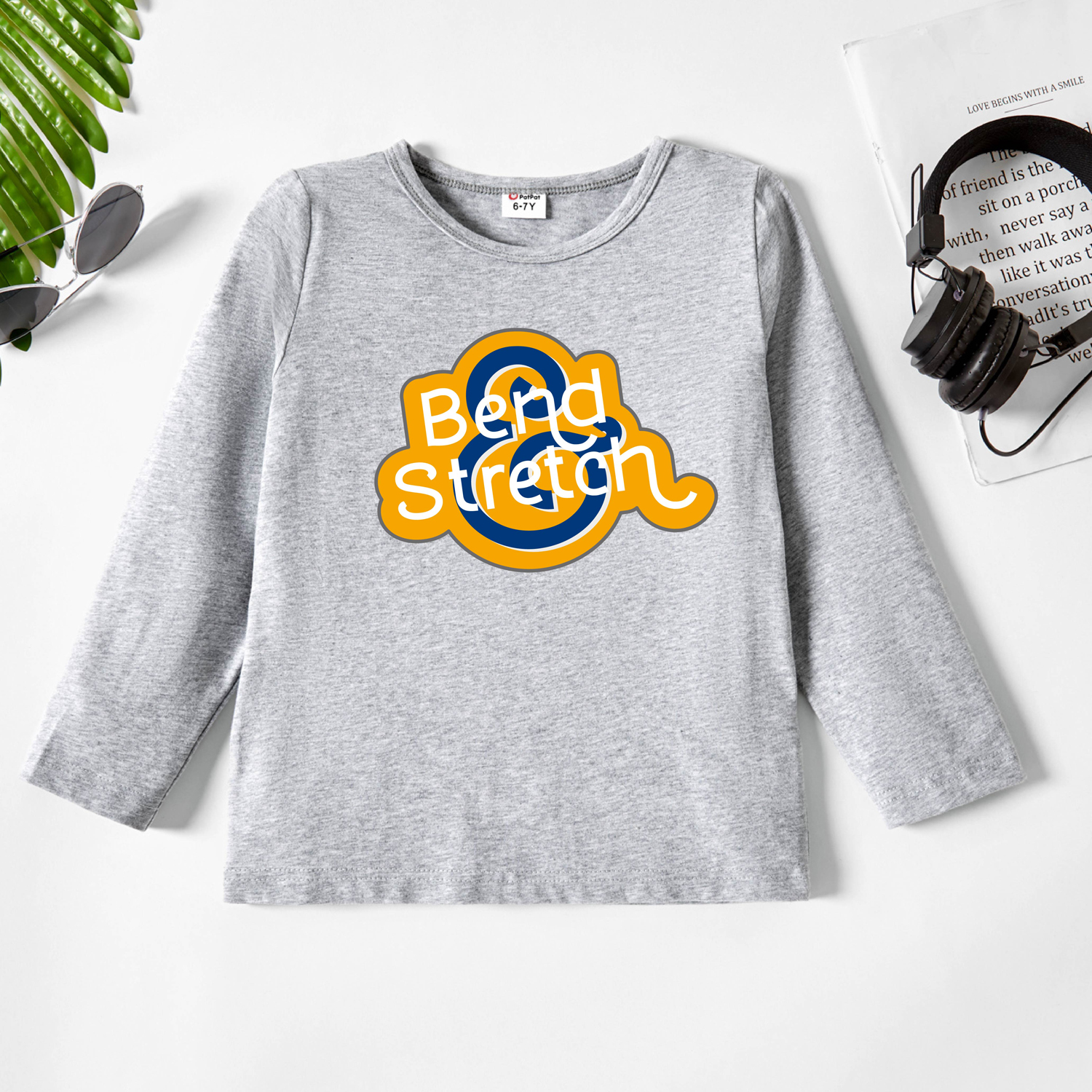 Kids Graphic Light gray Long-sleeve Tee 
Kids Graphic Light gray Long-sleeve Tee