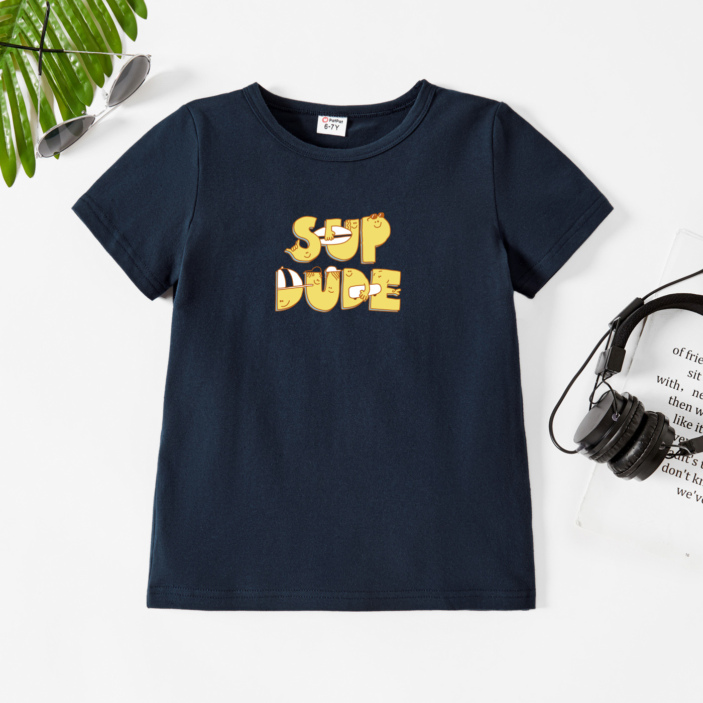 Kids Graphic Dark Blue Short-sleeve Tee 
Kids Graphic Dark Blue Short-sleeve Tee
