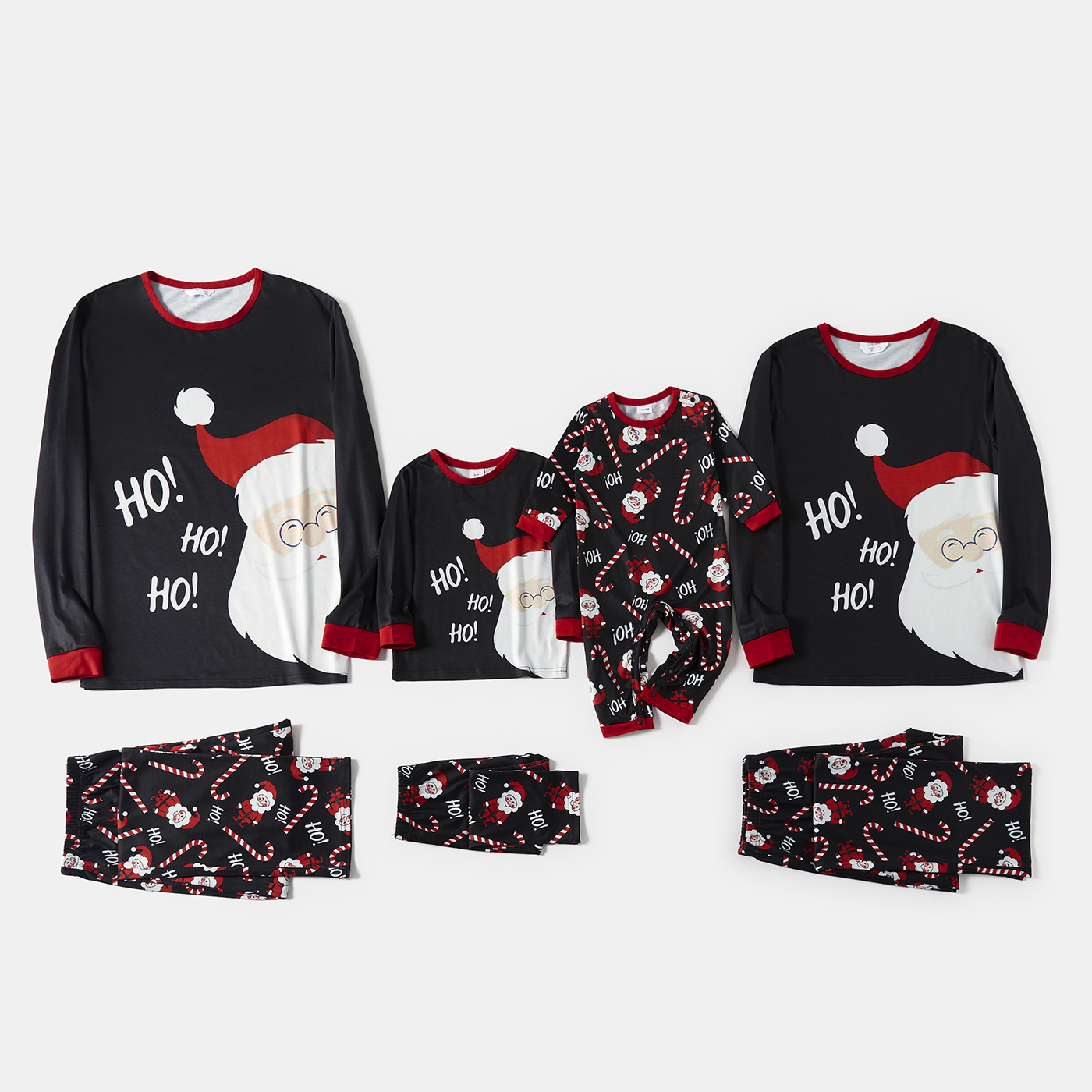 Christmas Cartoon Santa and Letter Print Black Family Matching Long-sleeve Pajamas Sets (Flame Resistant)
Christmas Cartoon Santa and Letter Print Black Family Matching Long-sleeve Pajamas Sets (Flame Resistant)