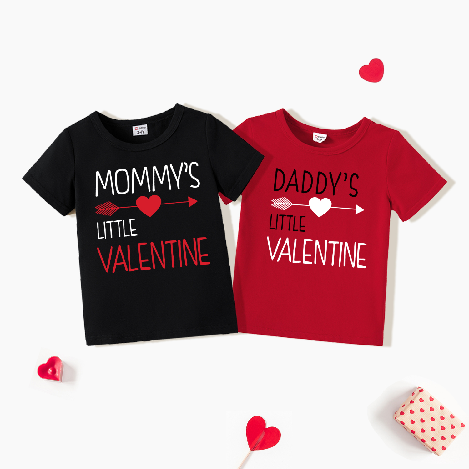 Valentine's Day Letter Print Sibling Matching 100% Cotton Short-sleeve T-shirts
Valentine's Day Letter Print Sibling Matching 100% Cotton Short-sleeve T-shirts