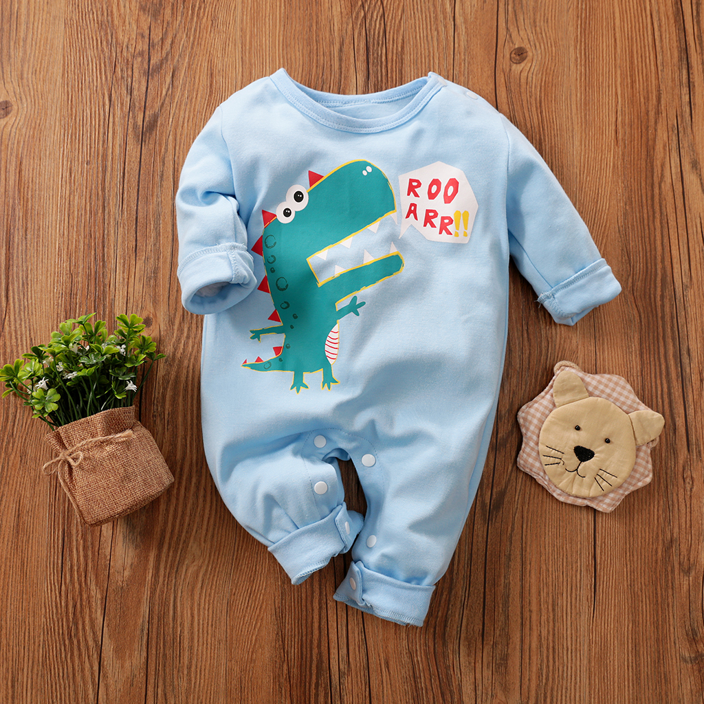 Baby Lovely Dinosaur Cool Jumpsuit
Baby Lovely Dinosaur Cool Jumpsuit