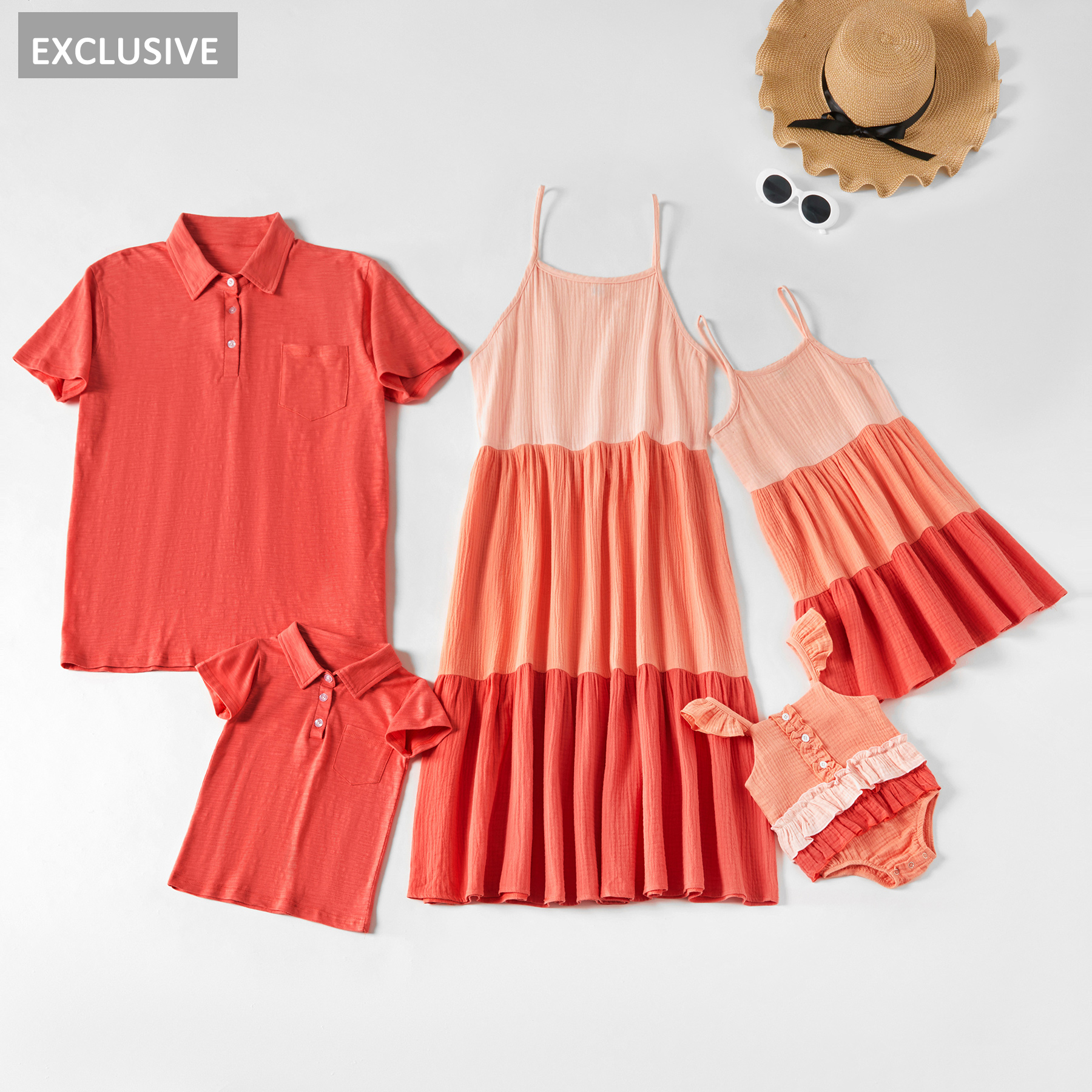 Mosaic Family Matching - Sibling Colorblock Tank Dress- Tee Rompers for Mom-Dad-Boy-Girl-Baby
Mosaic Family Matching - Sibling Colorblock Tank Dress- Tee Rompers for Mom-Dad-Boy-Girl-Baby