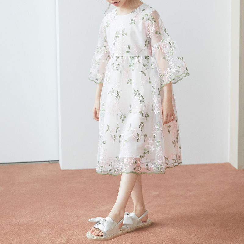 Fresh Lace Mesh Princess Print Parent-child
Fresh Lace Mesh Princess Print Parent-child