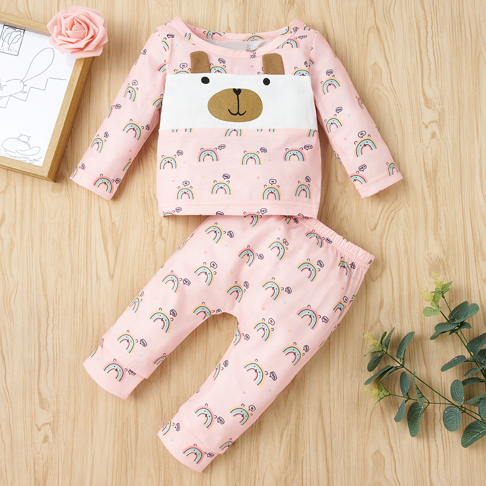 2pcs Baby Girl Sweet Rainbow Baby's Sets Fashion Long Sleeve Infant Clothing Outfits
2pcs Baby Girl Sweet Rainbow Baby's Sets Fashion Long Sleeve Infant Clothing Outfits