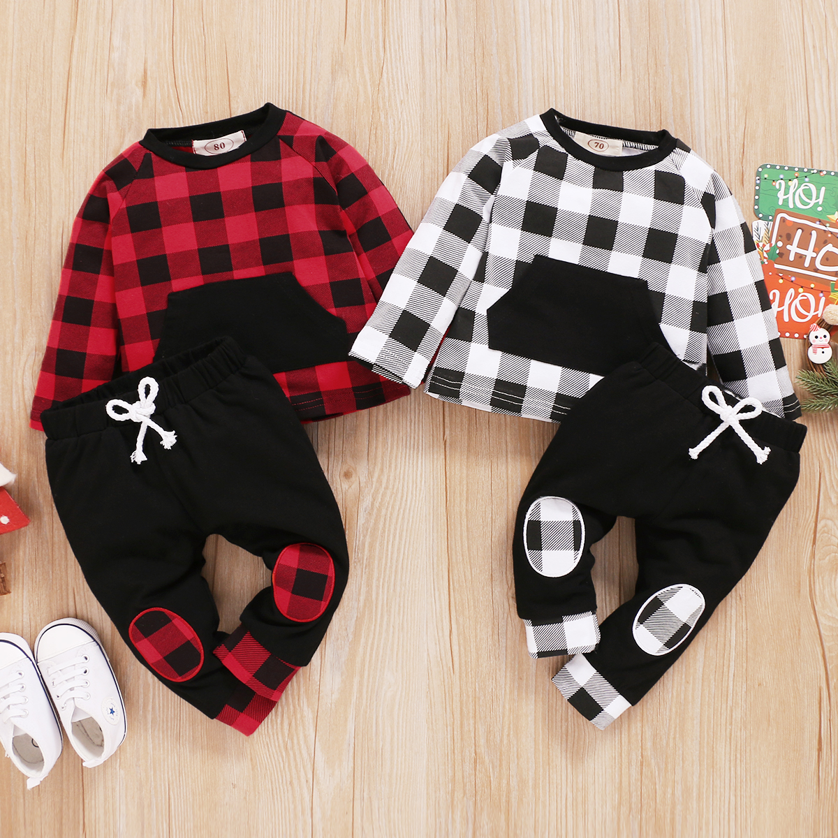 2pcs Baby Unisex casual Plaid Baby's Sets Cotton Fashion Long Sleeve Infant Clothing Outfits
2pcs Baby Unisex casual Plaid Baby's Sets Cotton Fashion Long Sleeve Infant Clothing Outfits