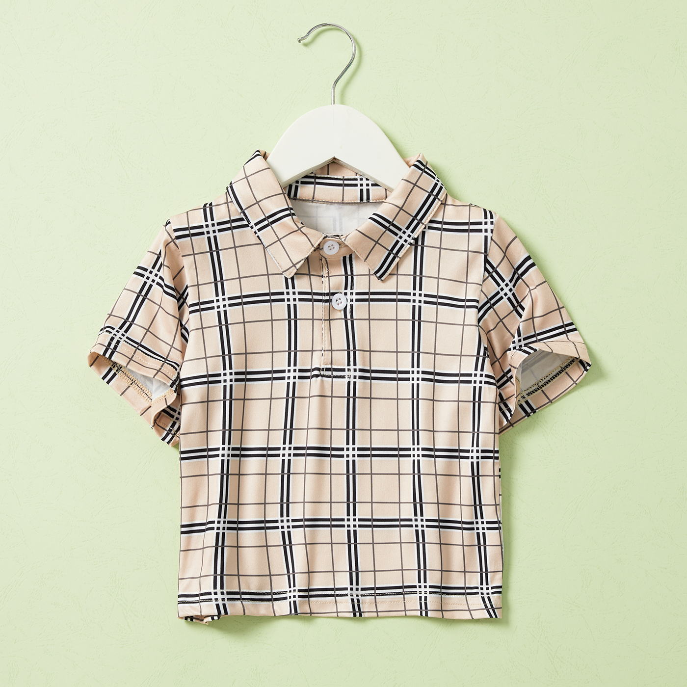 

Baby / Toddler Boy Plaid Short-sleeve Shirt