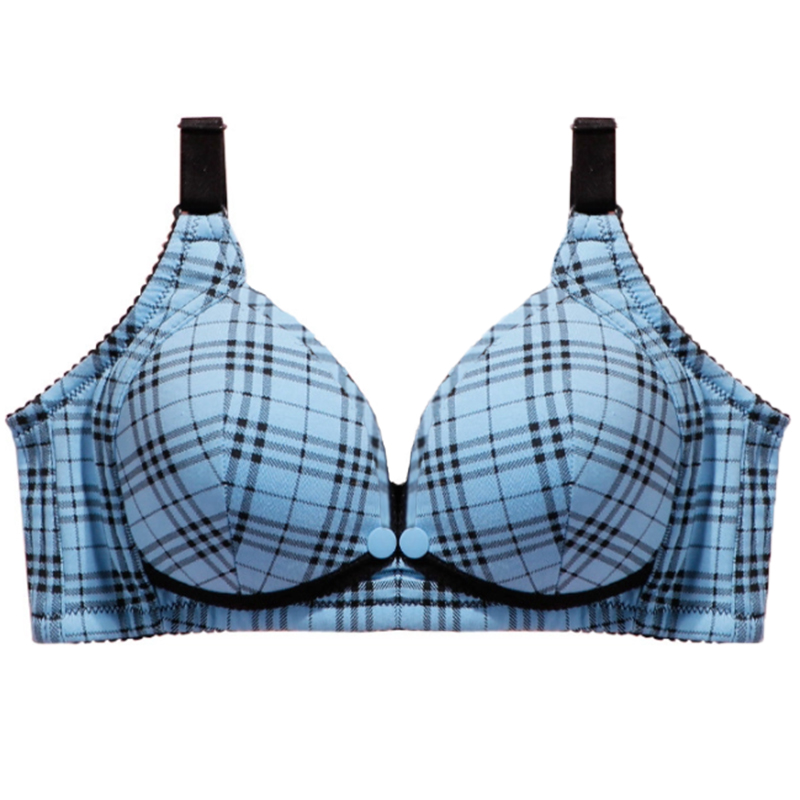 

Maternity Color Block full print Nursing Bra