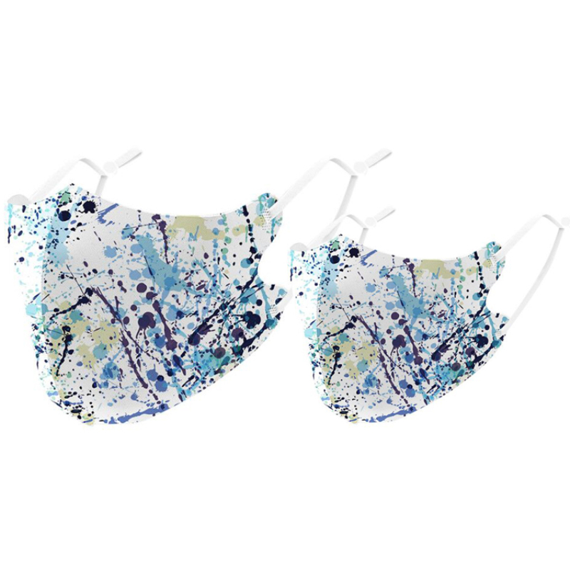 

Impressionism Pattern Print Protective Anti Dust Breathable Family Mask (Washable and Reusable)