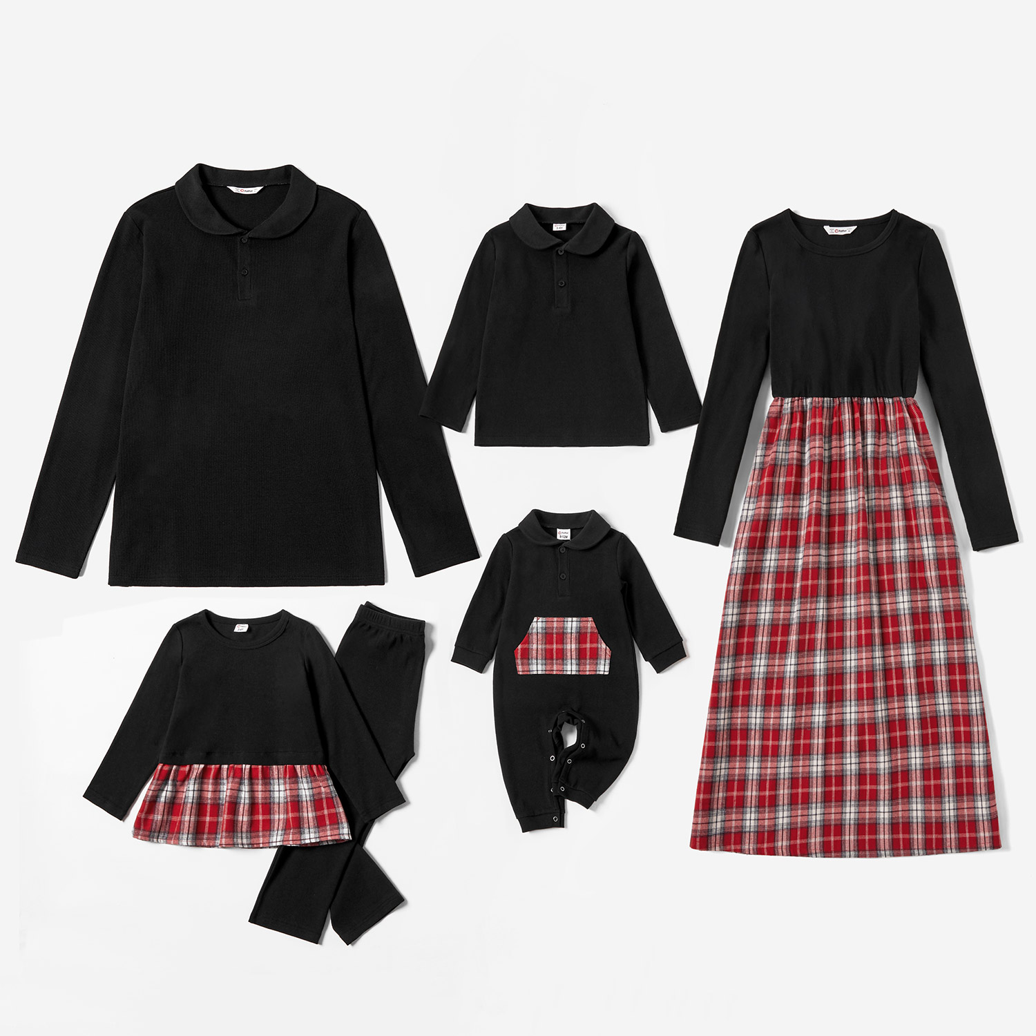 

Mosaic Family Matching Cotton Plaid Sets