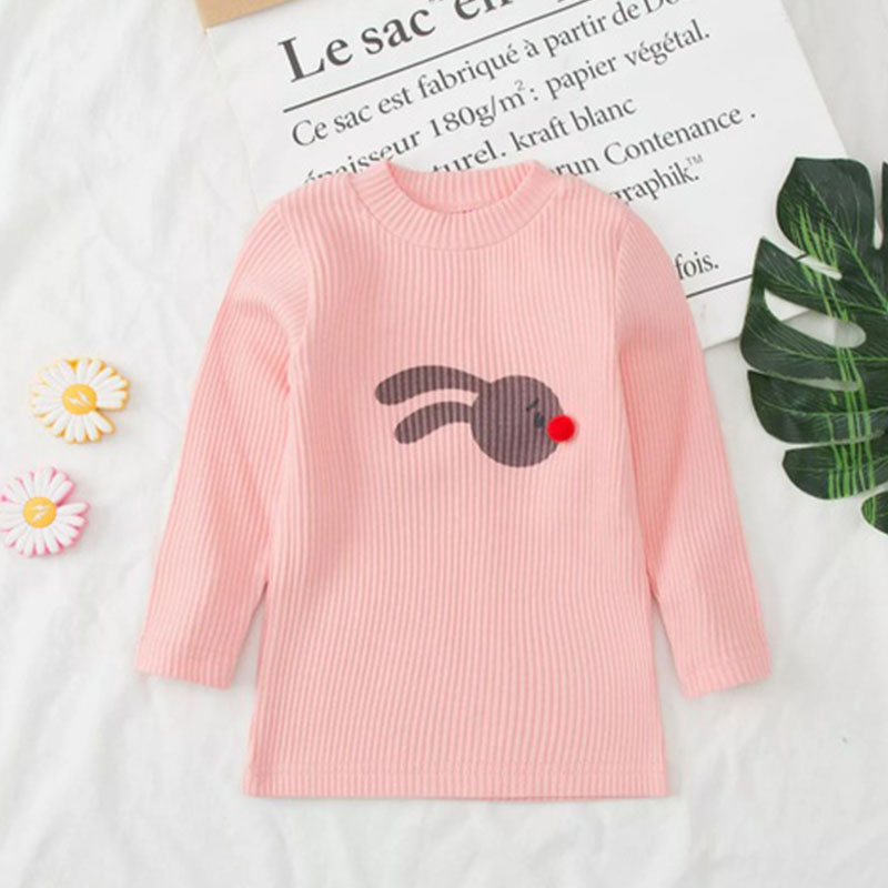 

Baby Girl casual Animal Tee Cotton Fashion Long Sleeve Infant Clothing Outfits