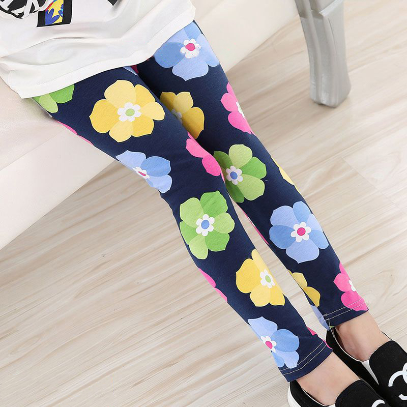 

Trendy Flower Allover Print Leggings