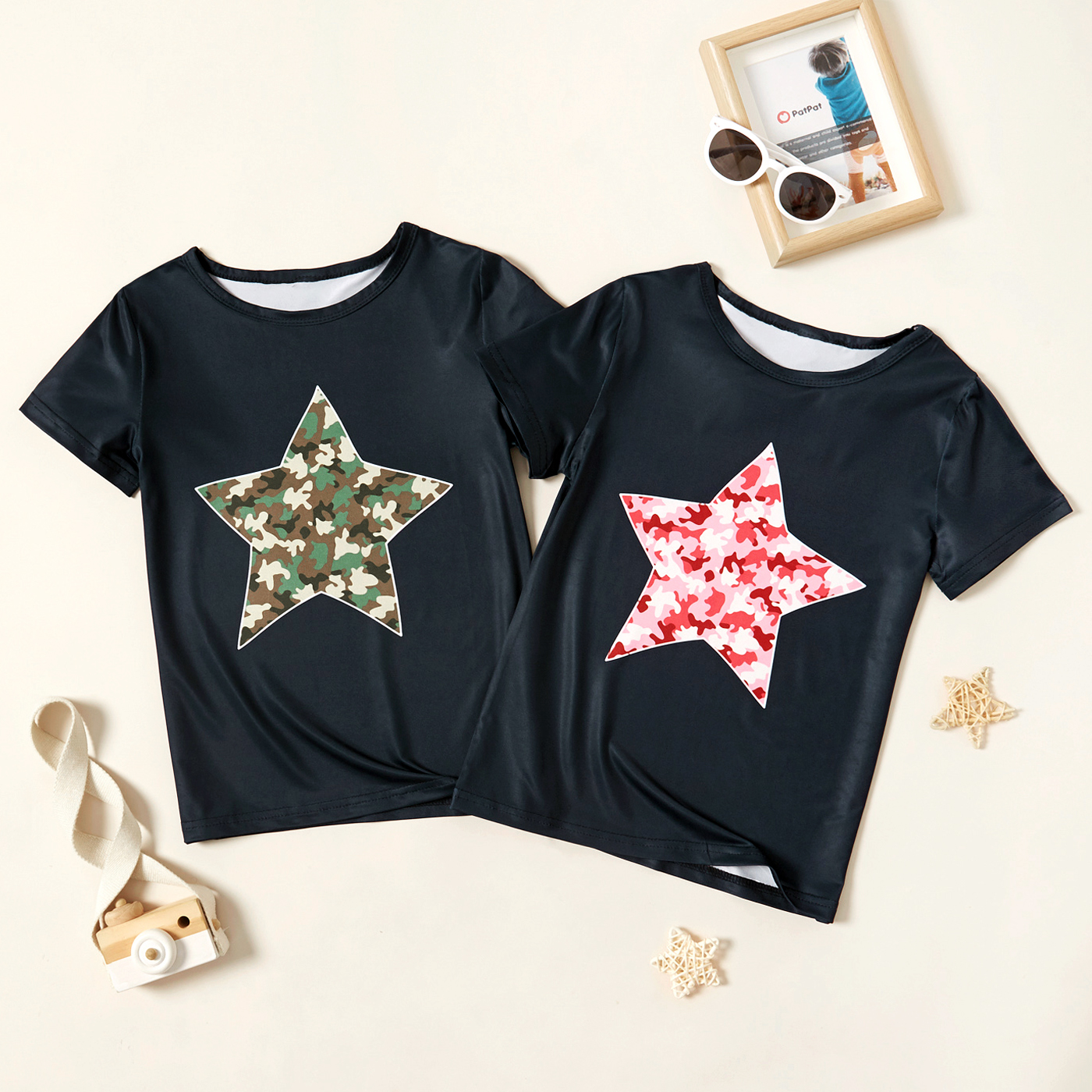 

1 pc Kid Unisex Short-sleeve casual T-shirt