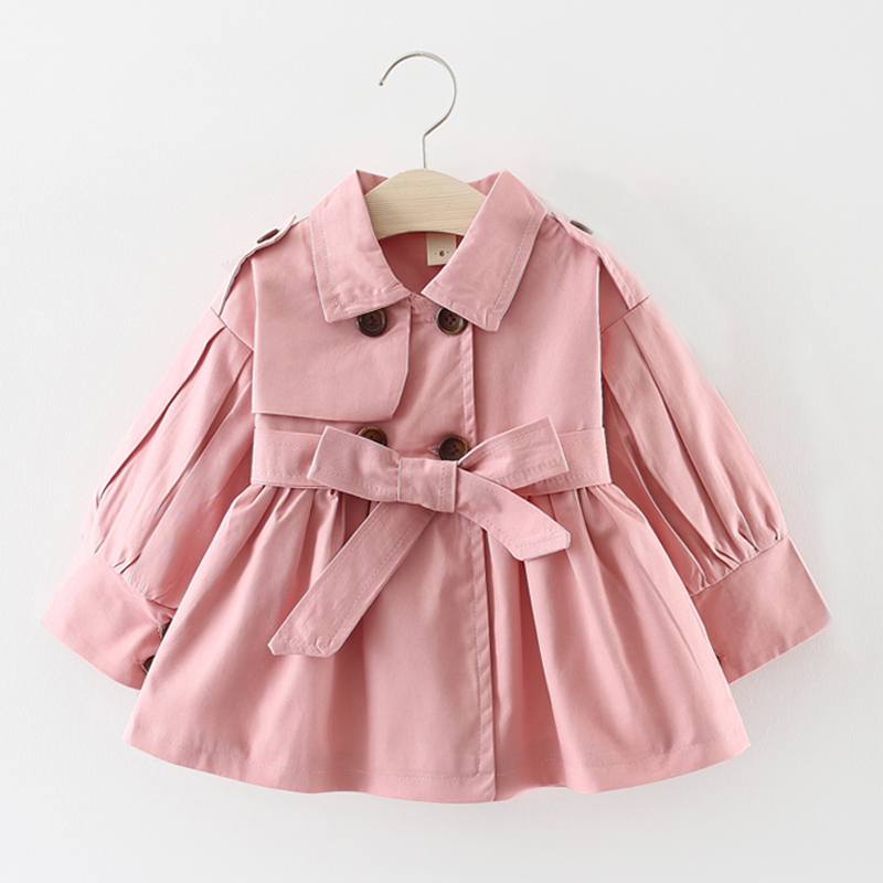 

Toddler Girl Street style Woolen Coats & Windbreaks