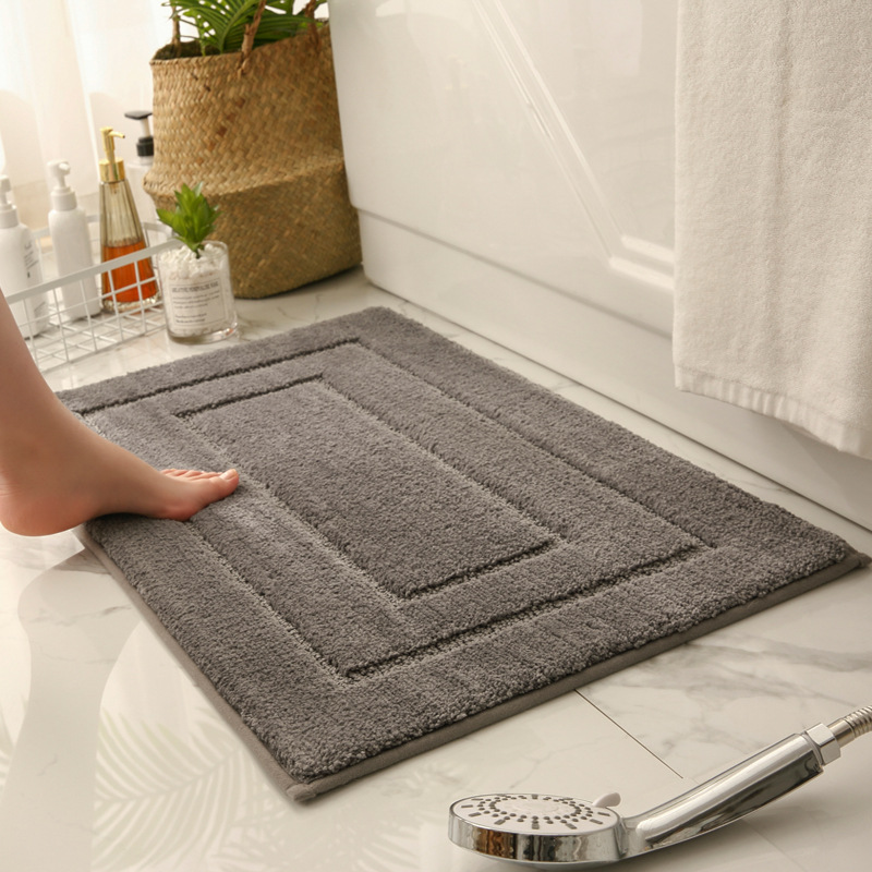 

Thicken Bathroom Absorbent Floor Mats Toilet Door Mats