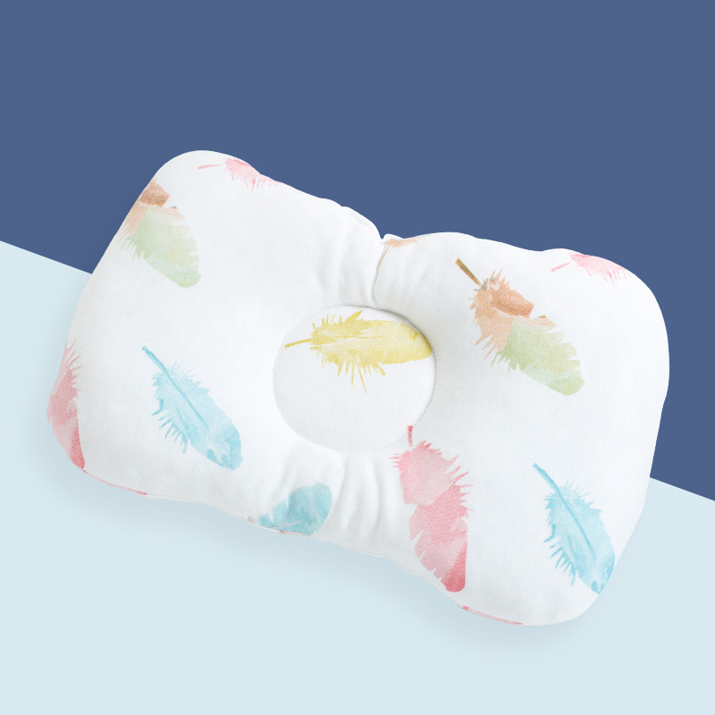 

Cotton Cartoon Baby Pillow Anti-eccentric Head Newborn Baby Pillow Four Seasons Universal