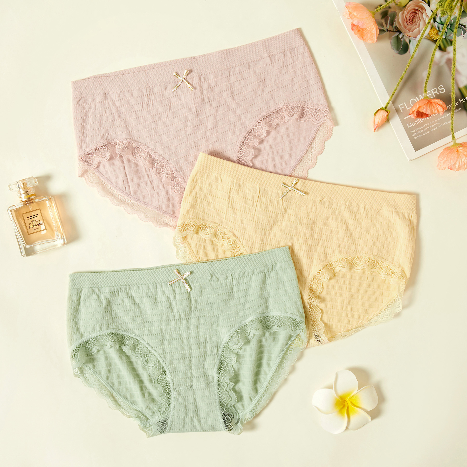 

casual Print Underwear