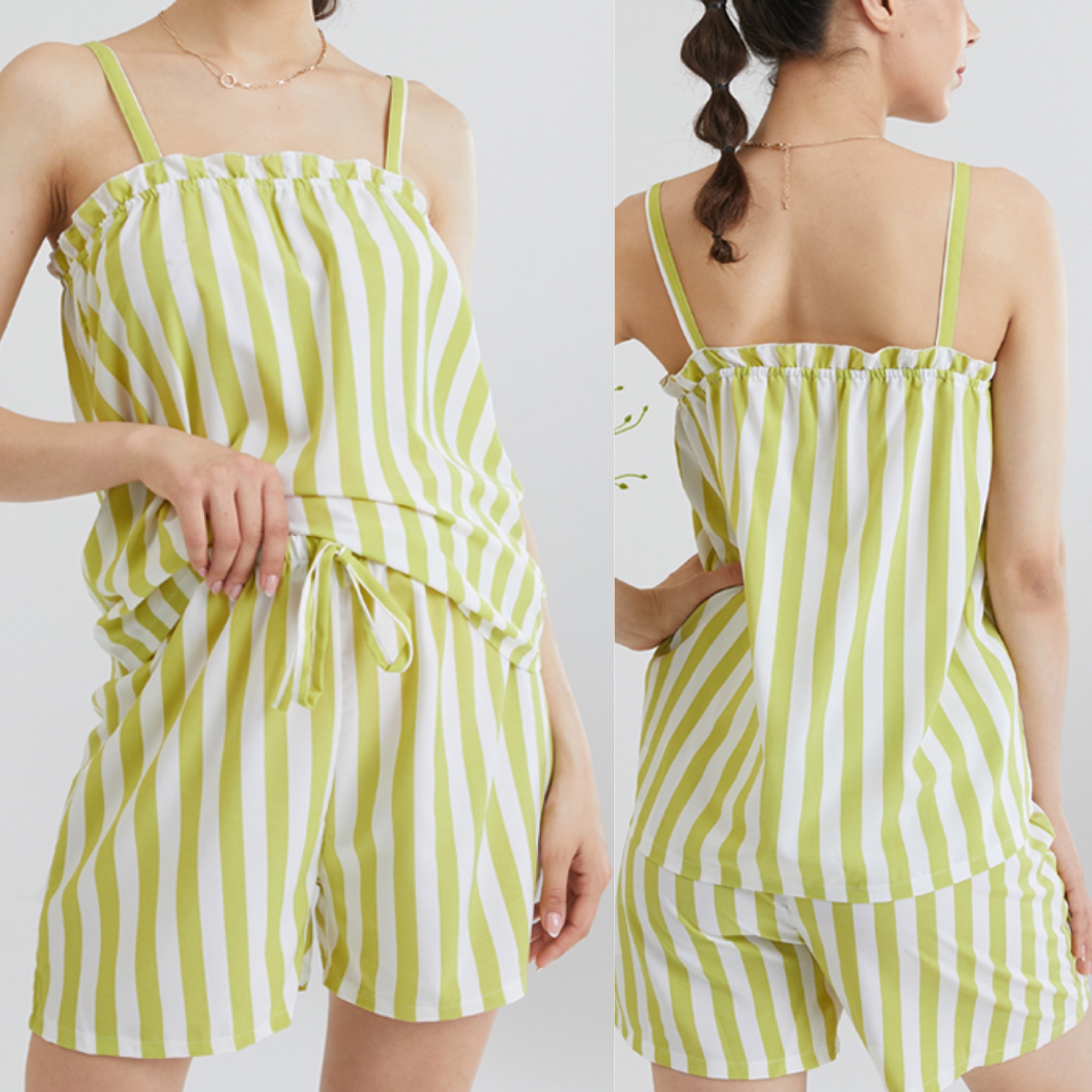 

Maternity casual Stripes Print Pajamas