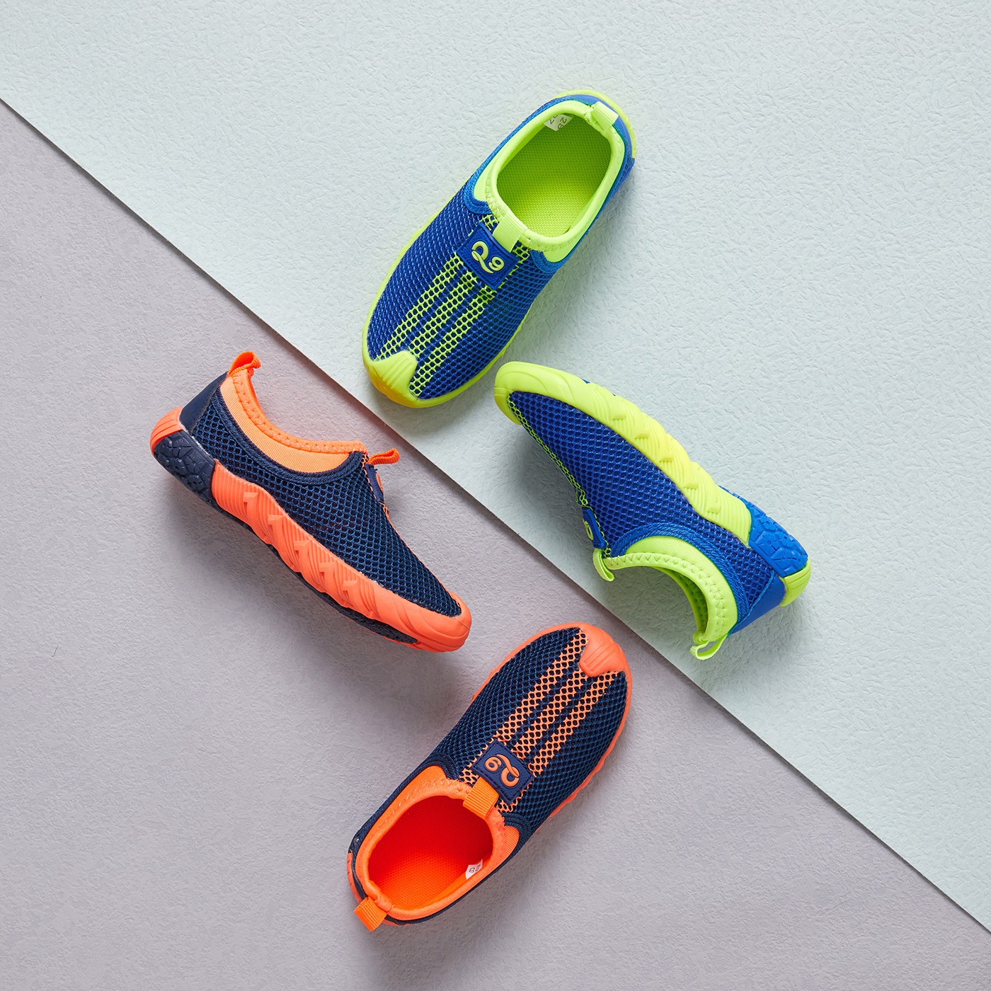 

Color Block Slip-on Casual Shoes with Mesh Upper for Toddlers / Kids