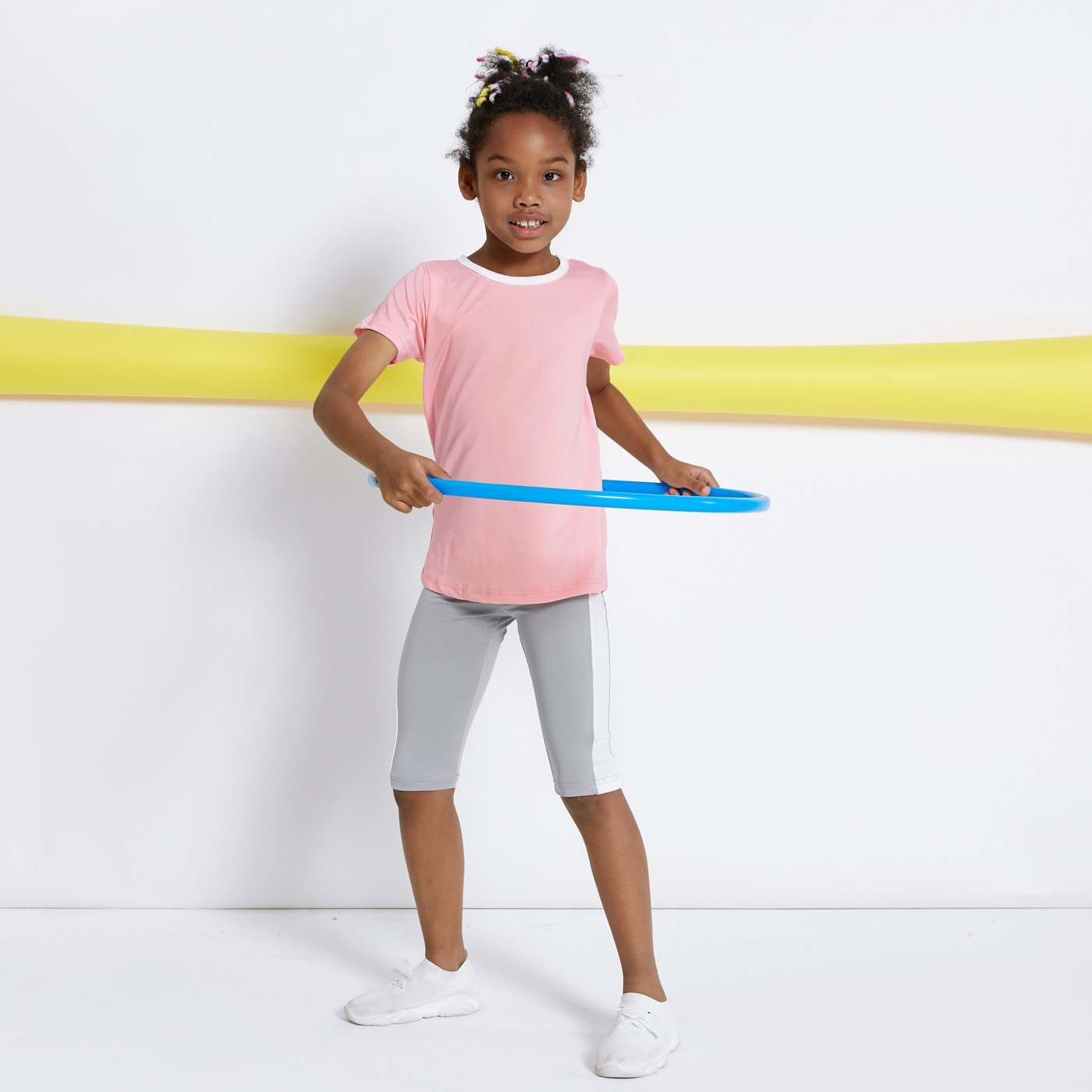 

Color Block Tee and Pants Athletic Set for Toddlers / Kids