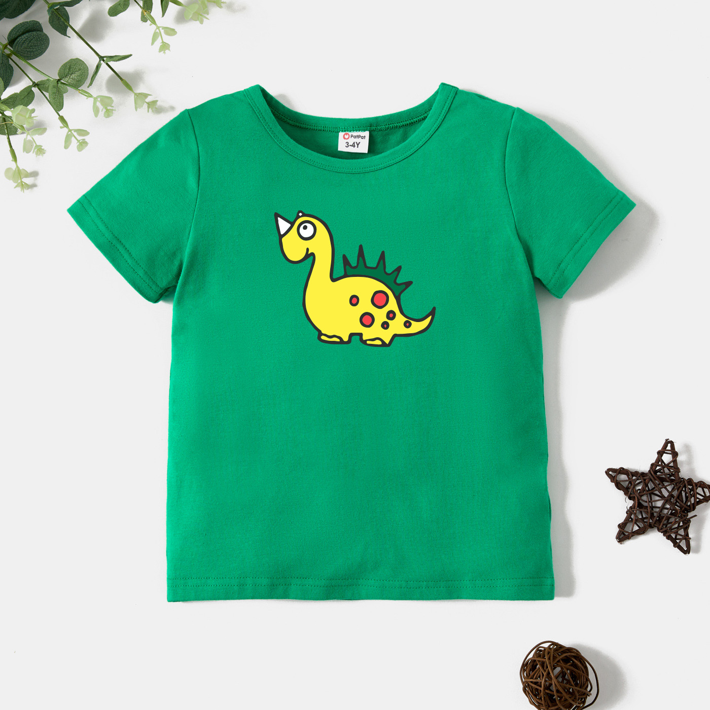 

Toddler Graphic Green Short-sleeve Tee