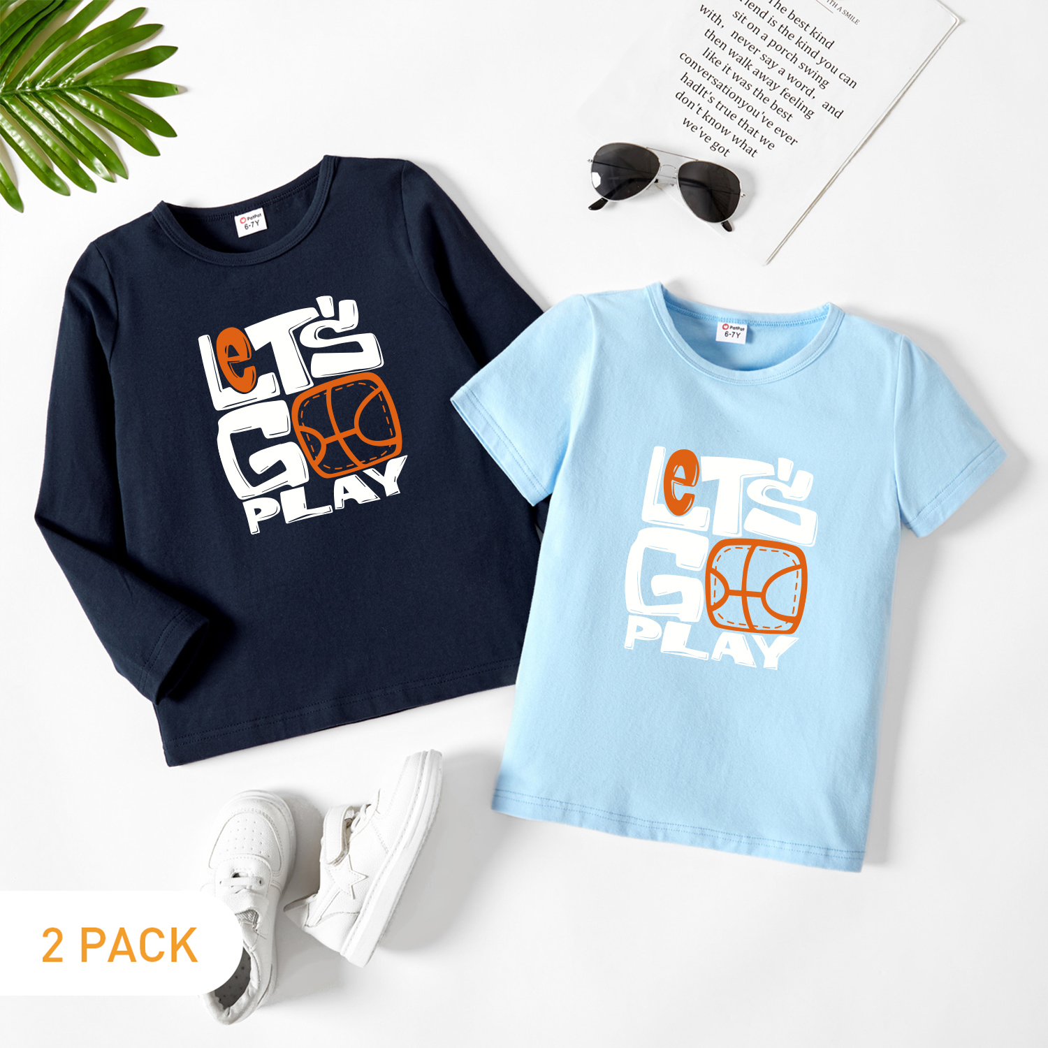 

2-Pack Kids Graphic Tee Set
