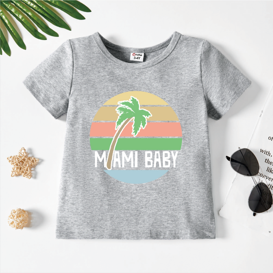 

Toddler Graphic Light gray Short-sleeve Tee