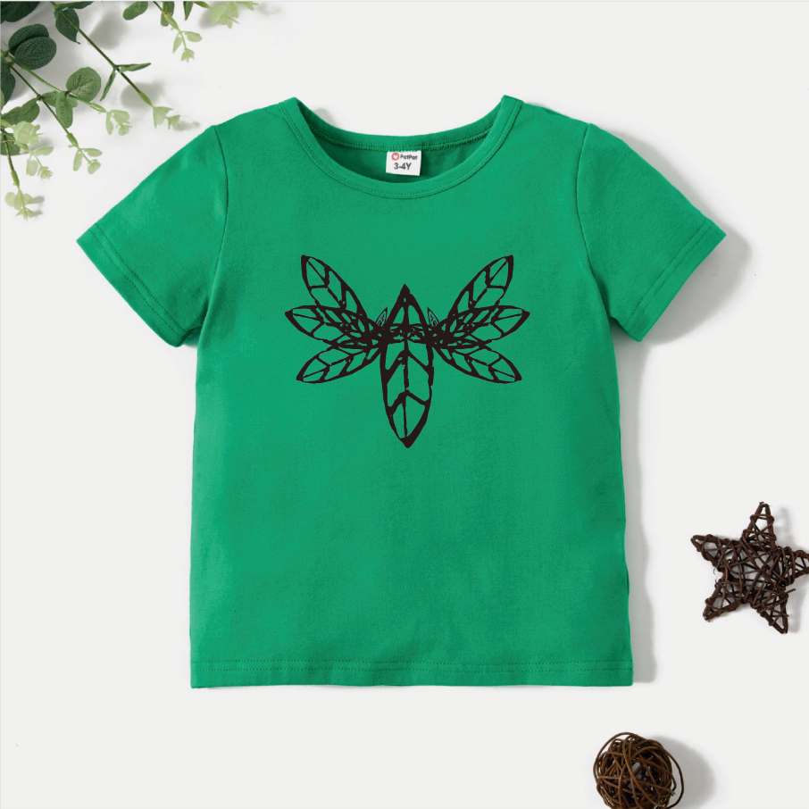 

Toddler Graphic Green Short-sleeve Tee