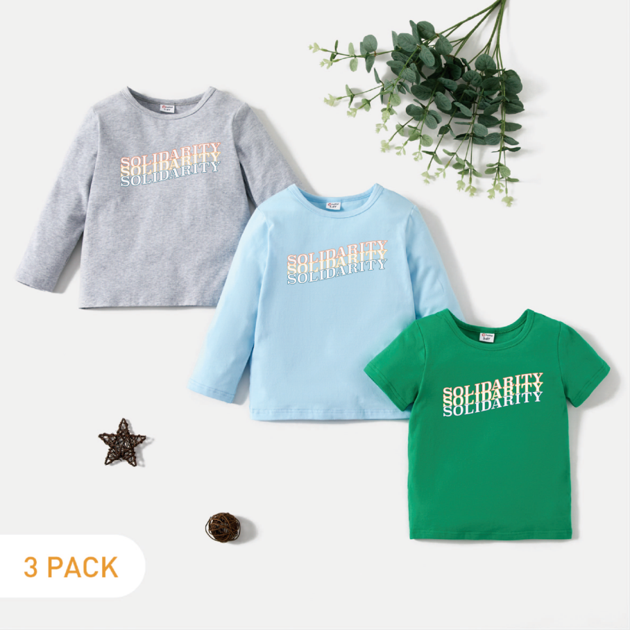 

3-Pack Toddler Graphic Tee Set