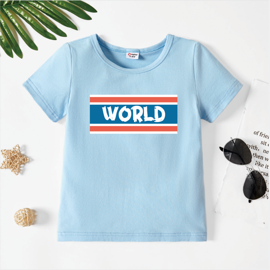 

Toddler Graphic Light blue Short-sleeve Tee