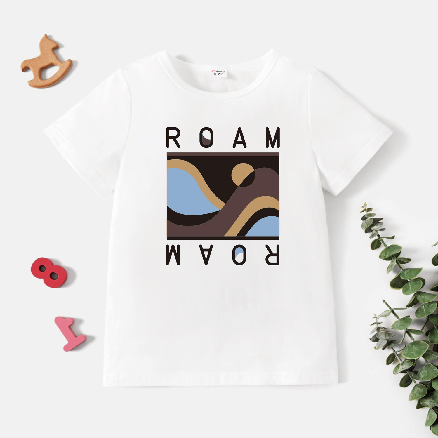 

Kids Graphic White Short-sleeve Tee