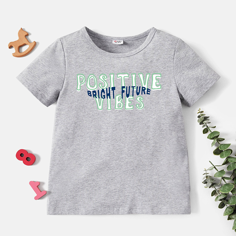 

Kids Graphic Light Grey Short-sleeve Tee