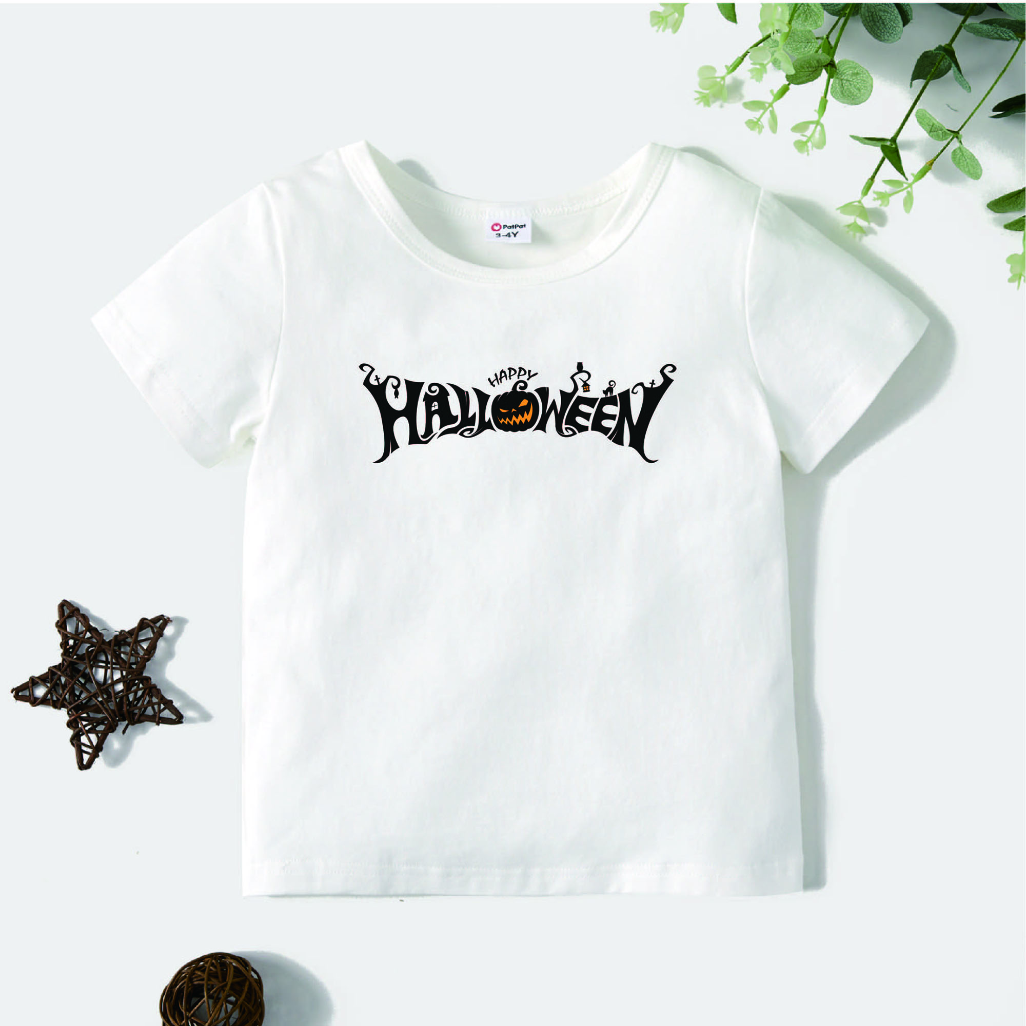 

Toddler Graphic White Short-sleeve Tee
