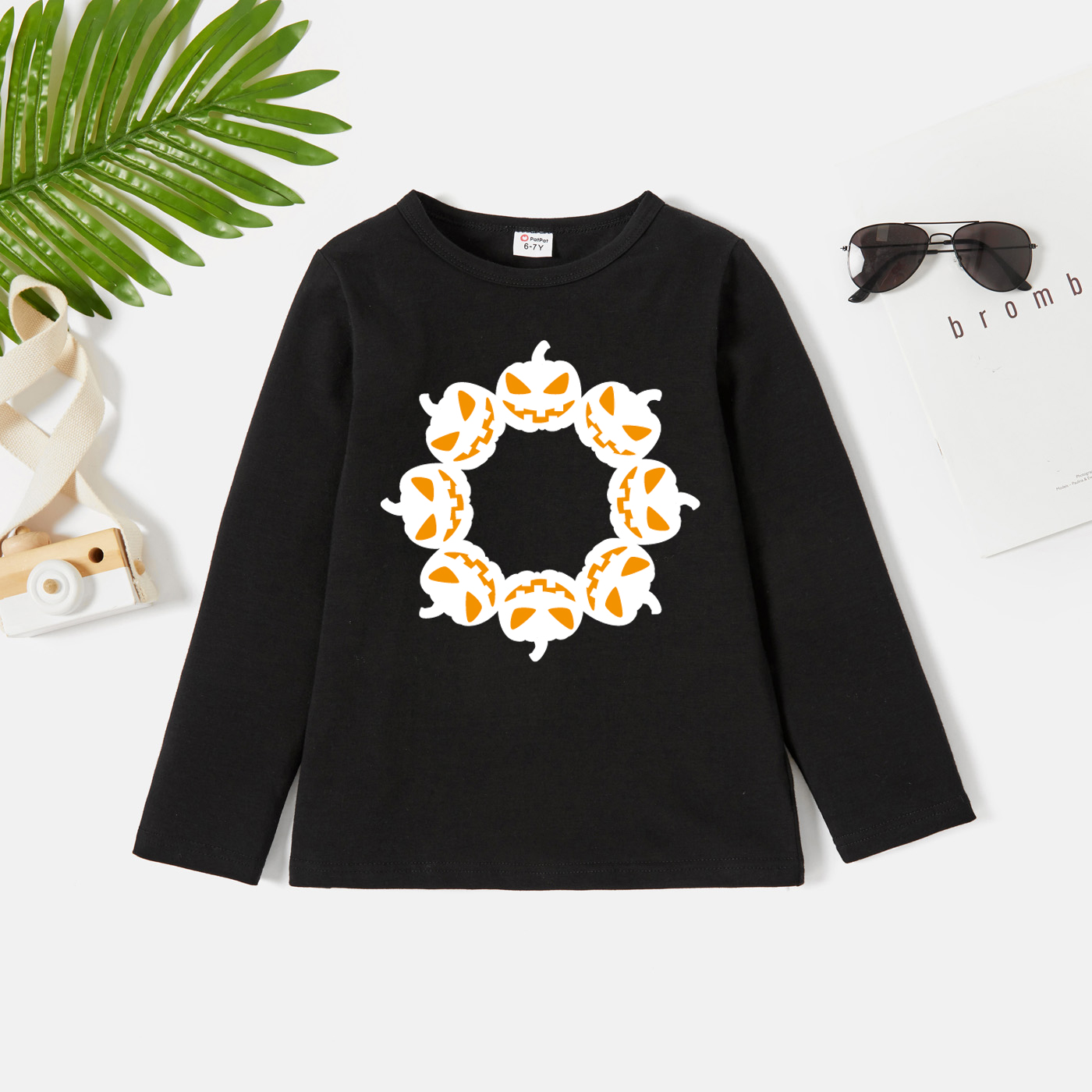 

Kids Graphic Dark Black Long-sleeve Tee