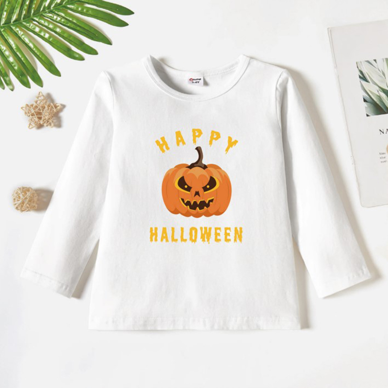 

Toddler Graphic White Long-sleeve Tee