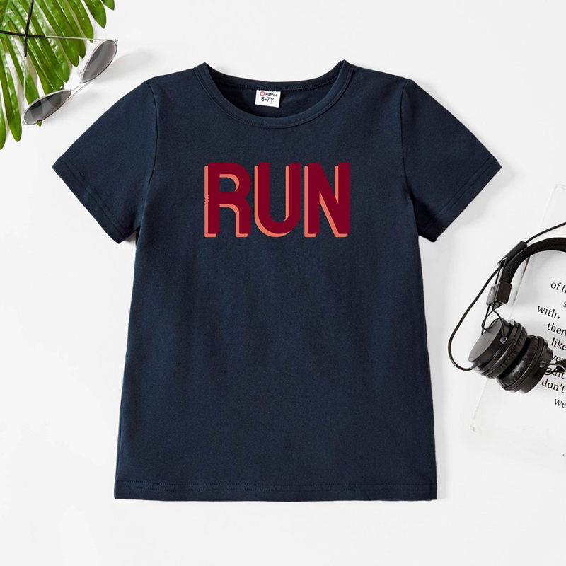 

Kids Graphic Dark Blue Short-sleeve Tee