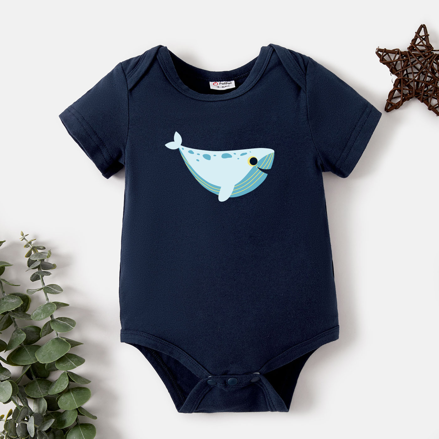 

Baby Graphic Short-sleeve Romper