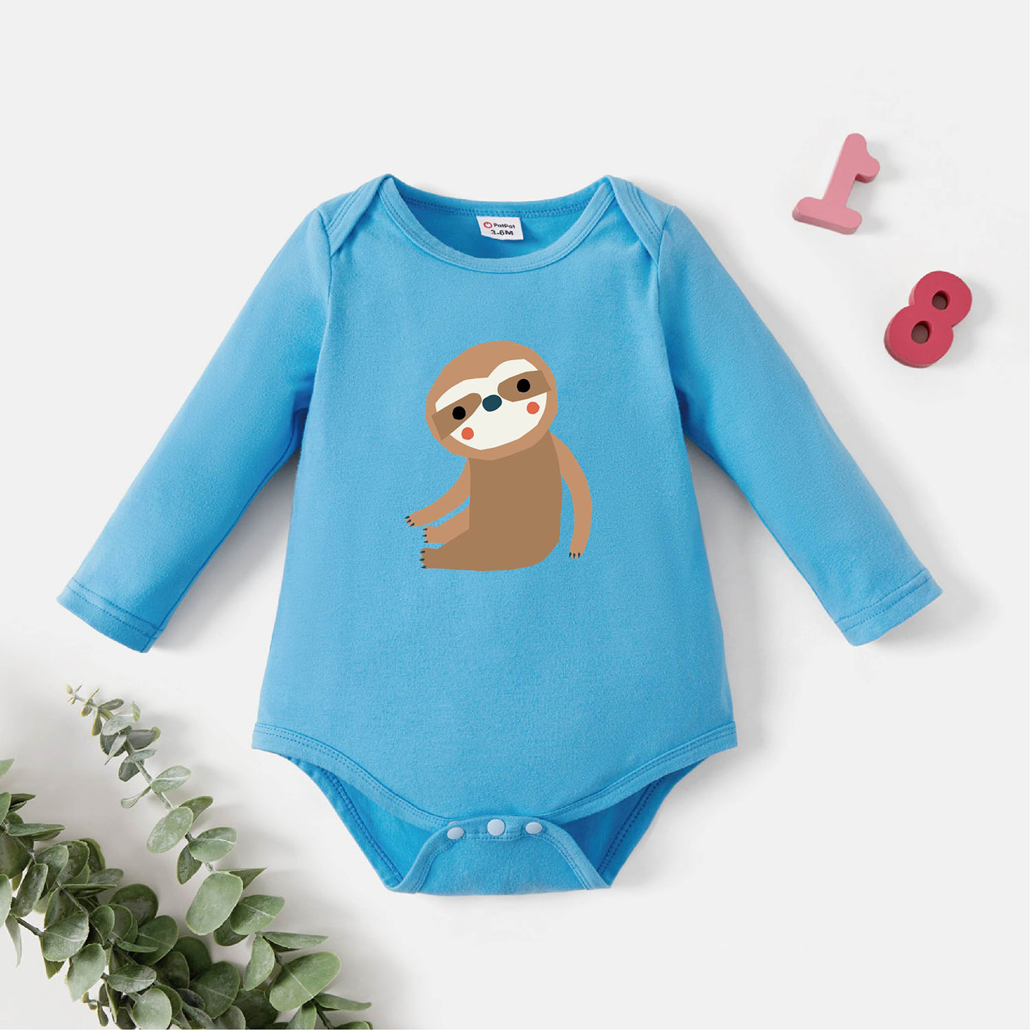 

Baby Graphic Long-sleeve Romper