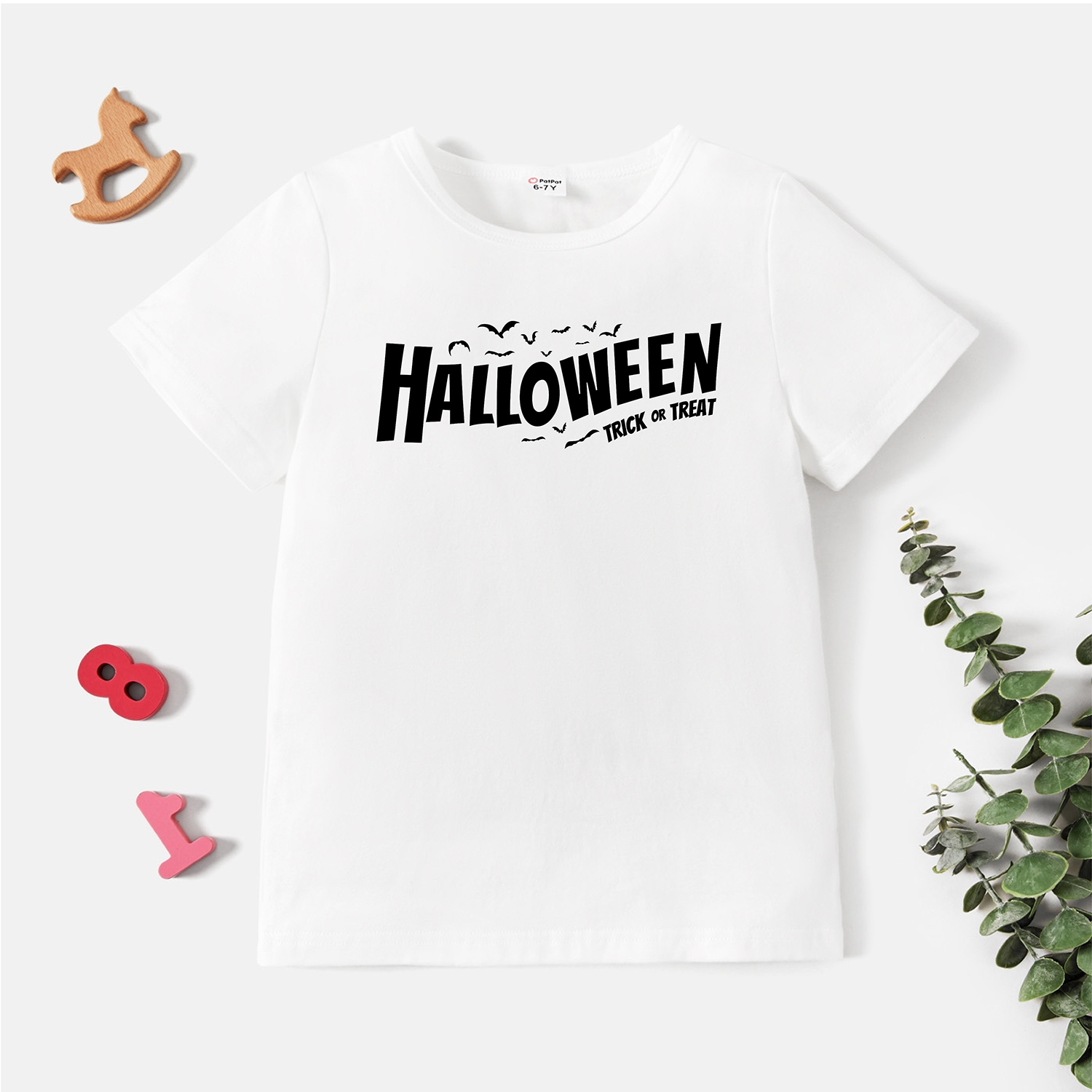 

Kids Graphic White Short-sleeve Tee