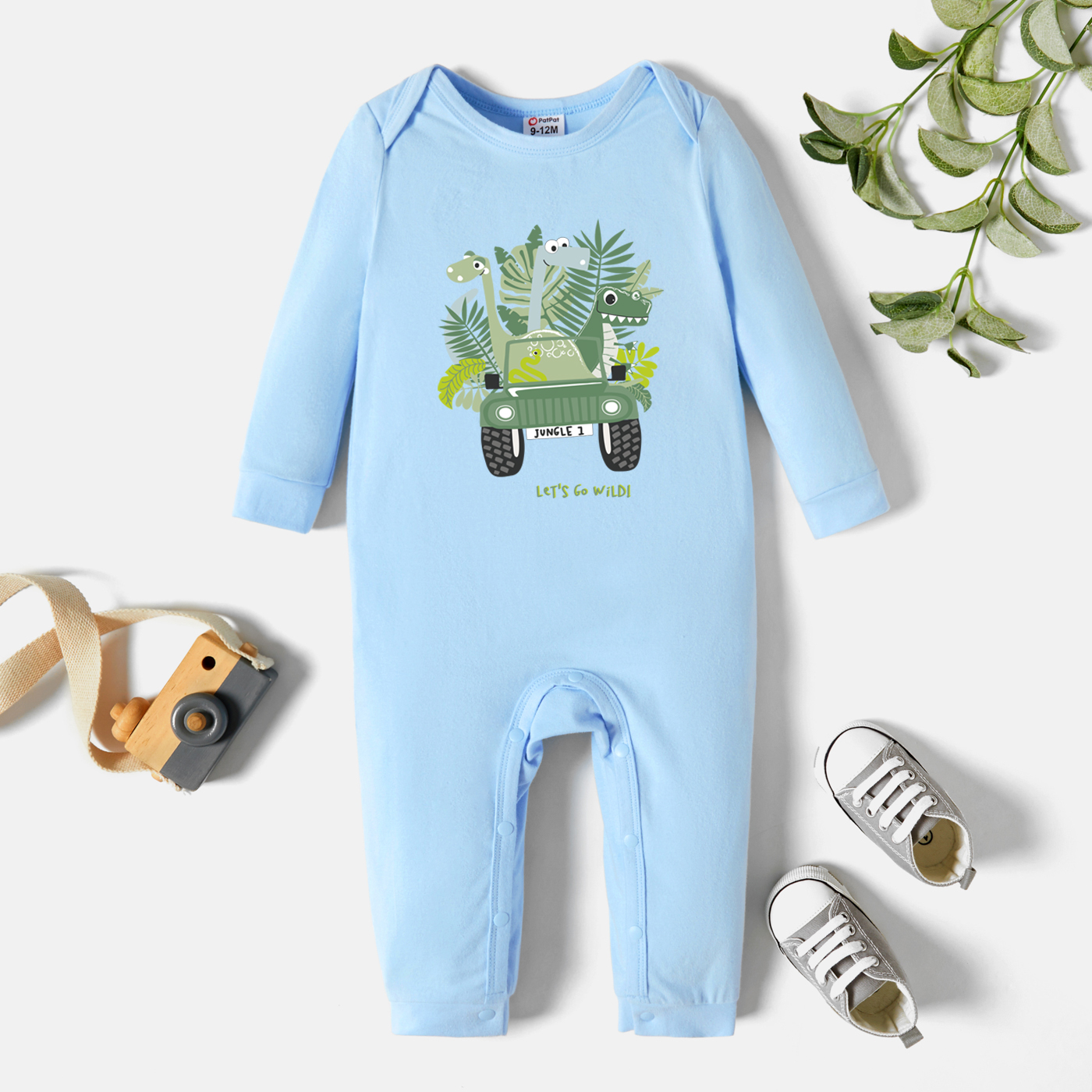 

Baby Graphic Long-sleeve Jumpsuit