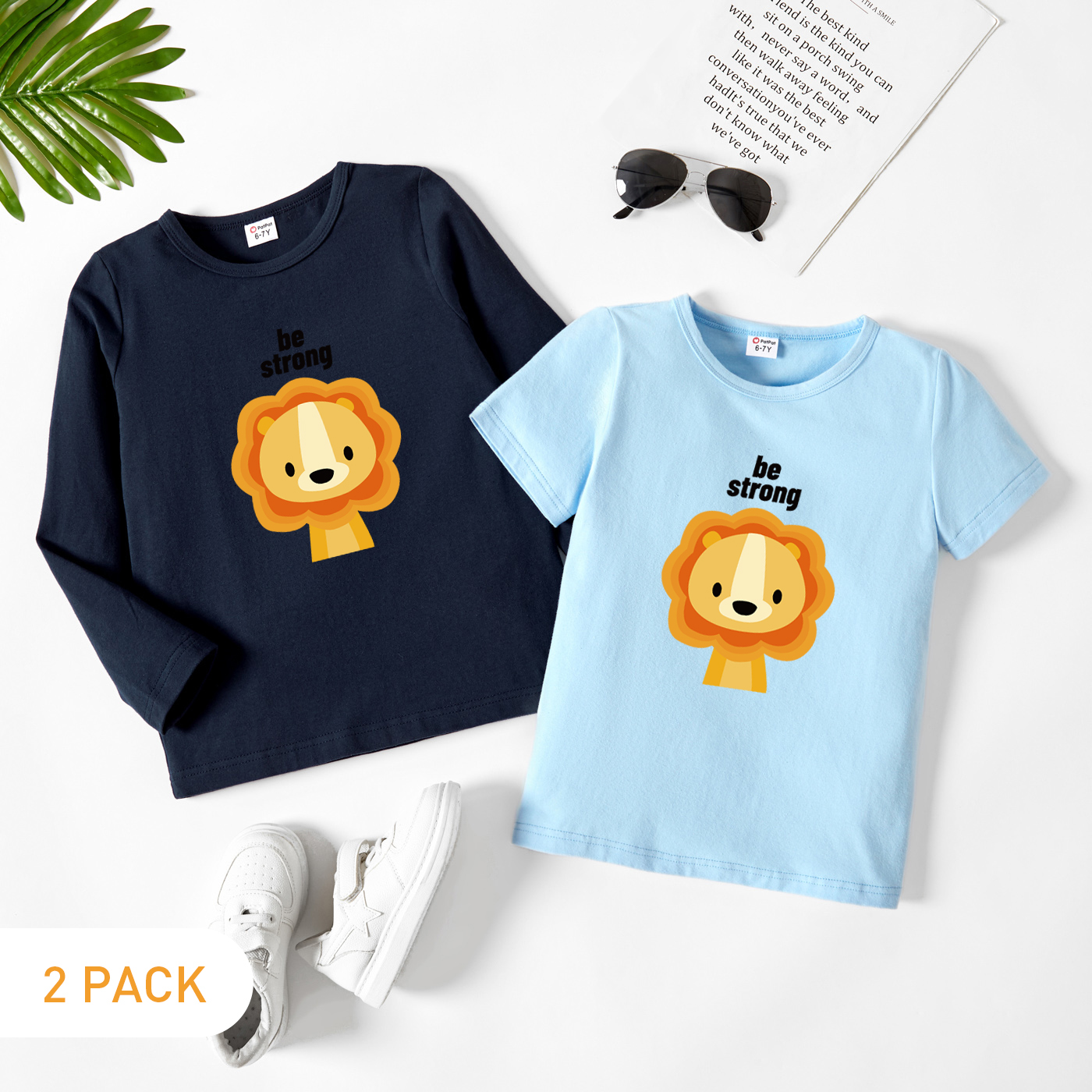 

2-Pack Kids Graphic Tee Set