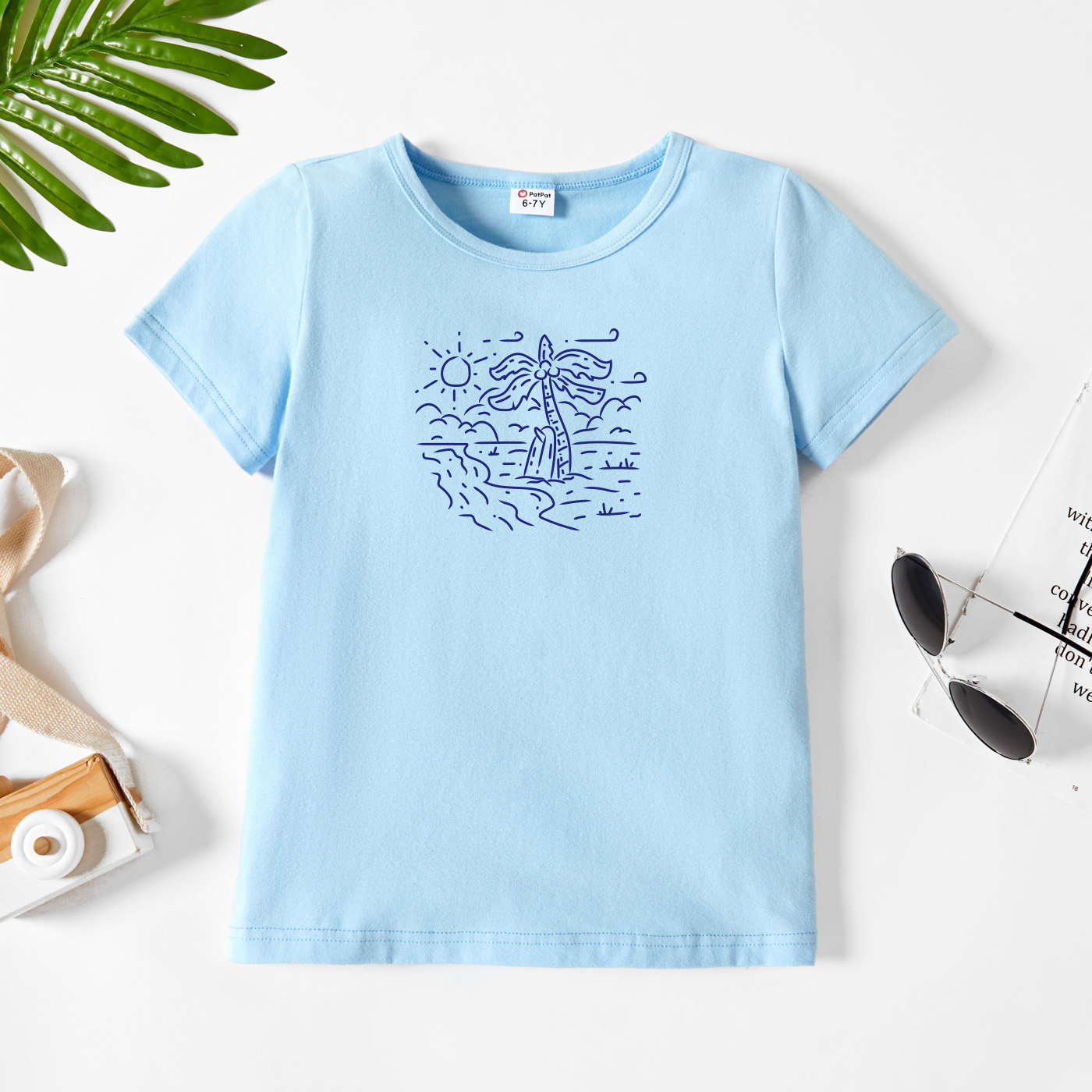 

Kids Graphic Light blue Short-sleeve Tee