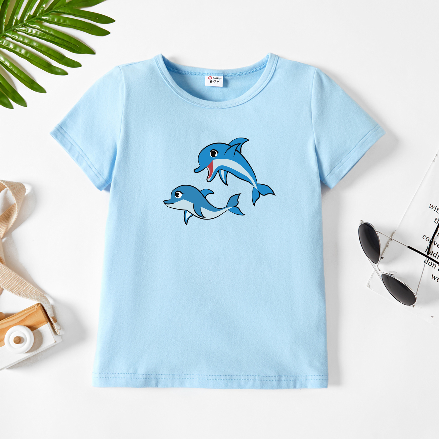 

Kids Graphic Light blue Short-sleeve Tee