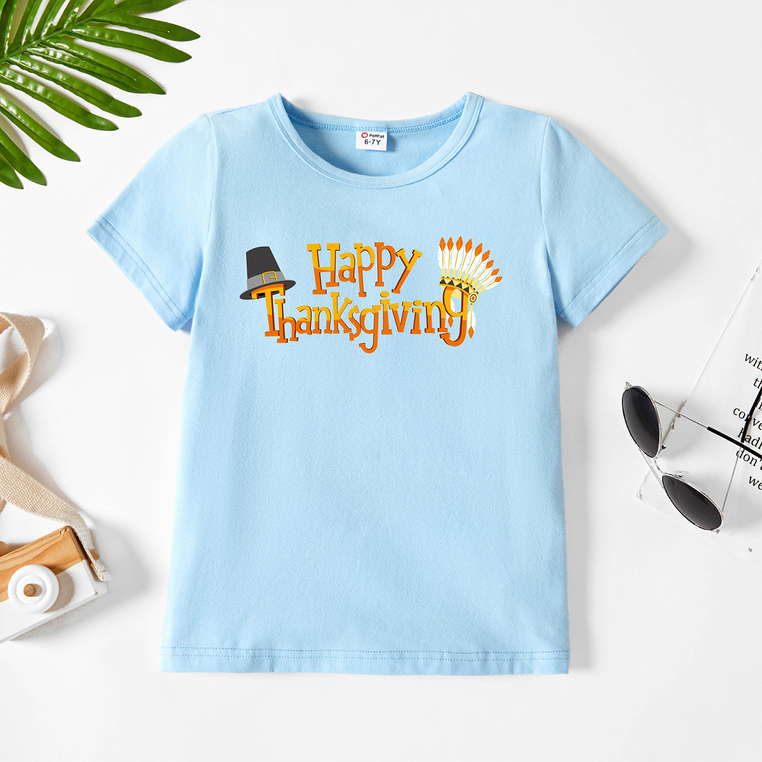 

Kids Graphic Light blue Short-sleeve Tee