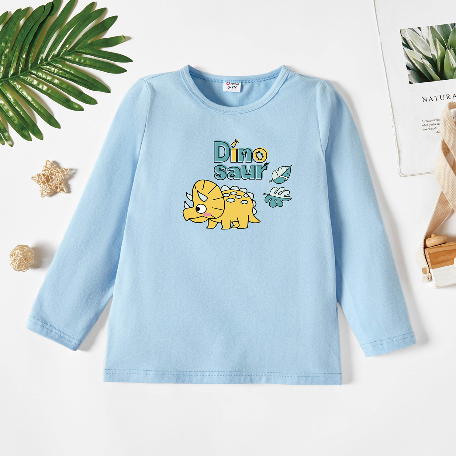 

Kids Graphic White Long-sleeve Tee