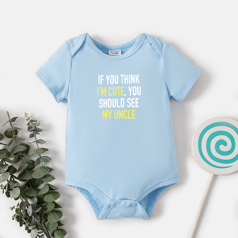 

Baby Graphic White Short-sleeve Romper