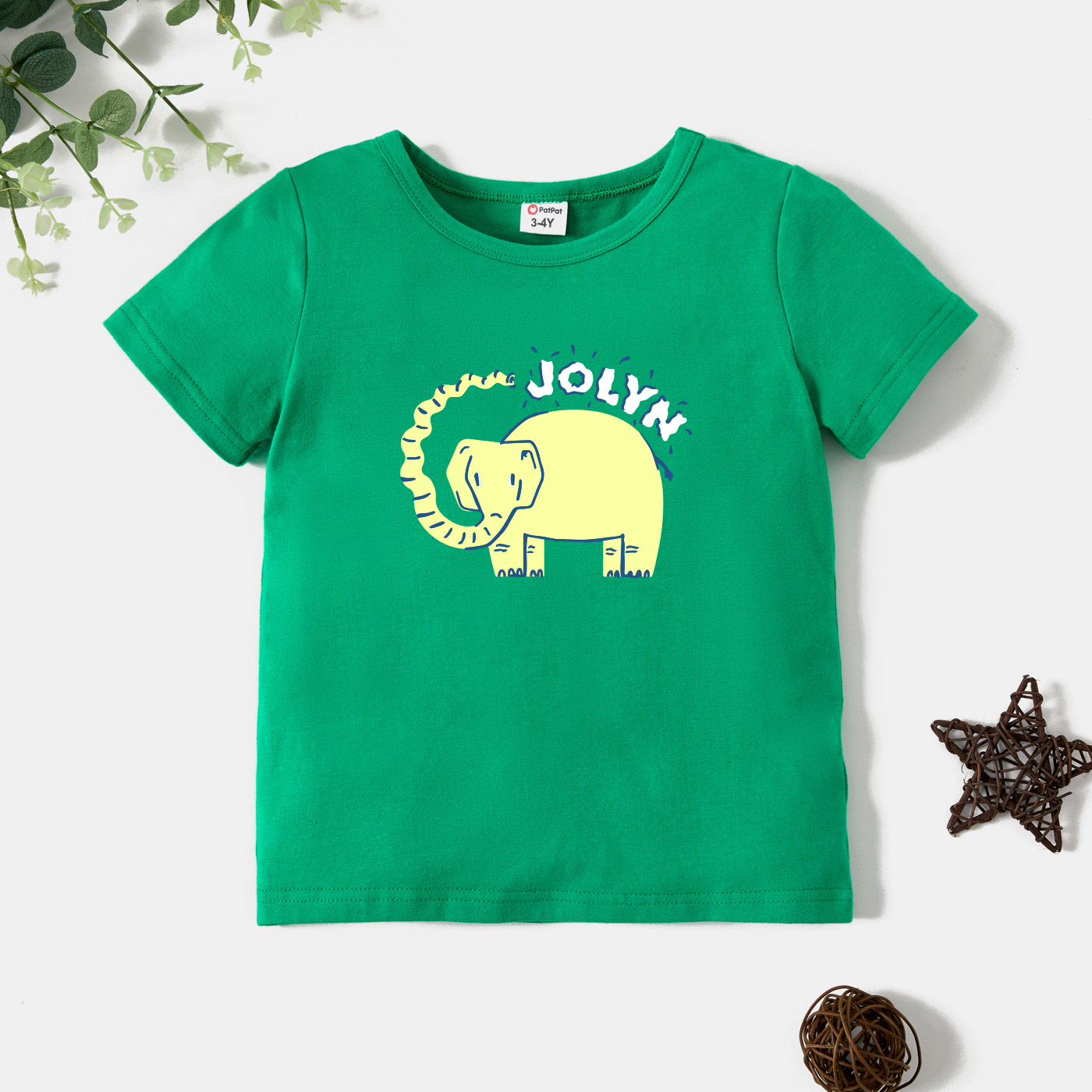 

Toddler Graphic Green Short-sleeve Tee