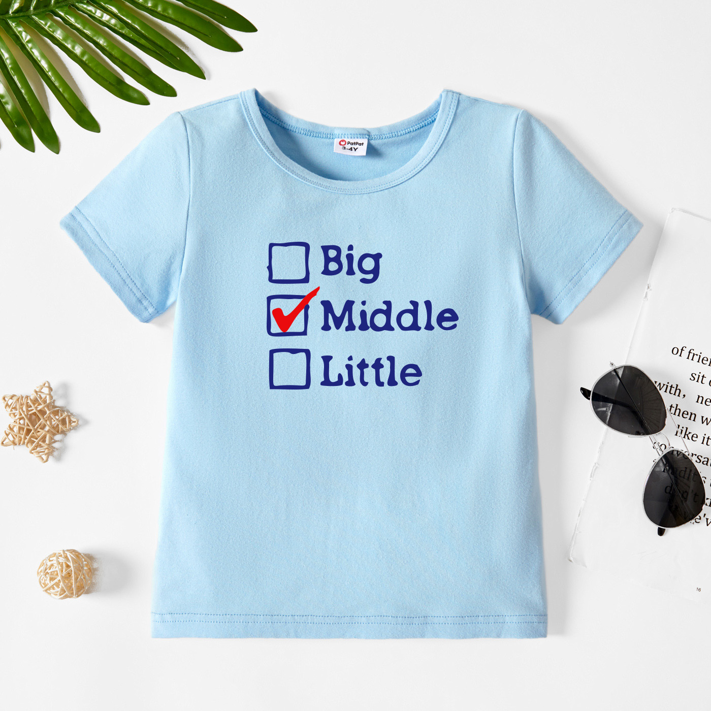 

Toddler Graphic Light blue Short-sleeve Tee