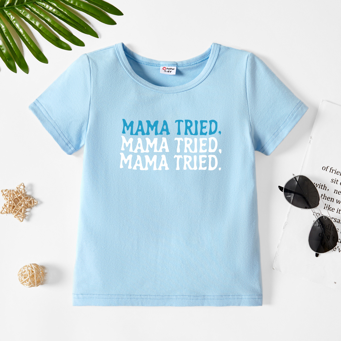 

Toddler Graphic Light blue Short-sleeve Tee
