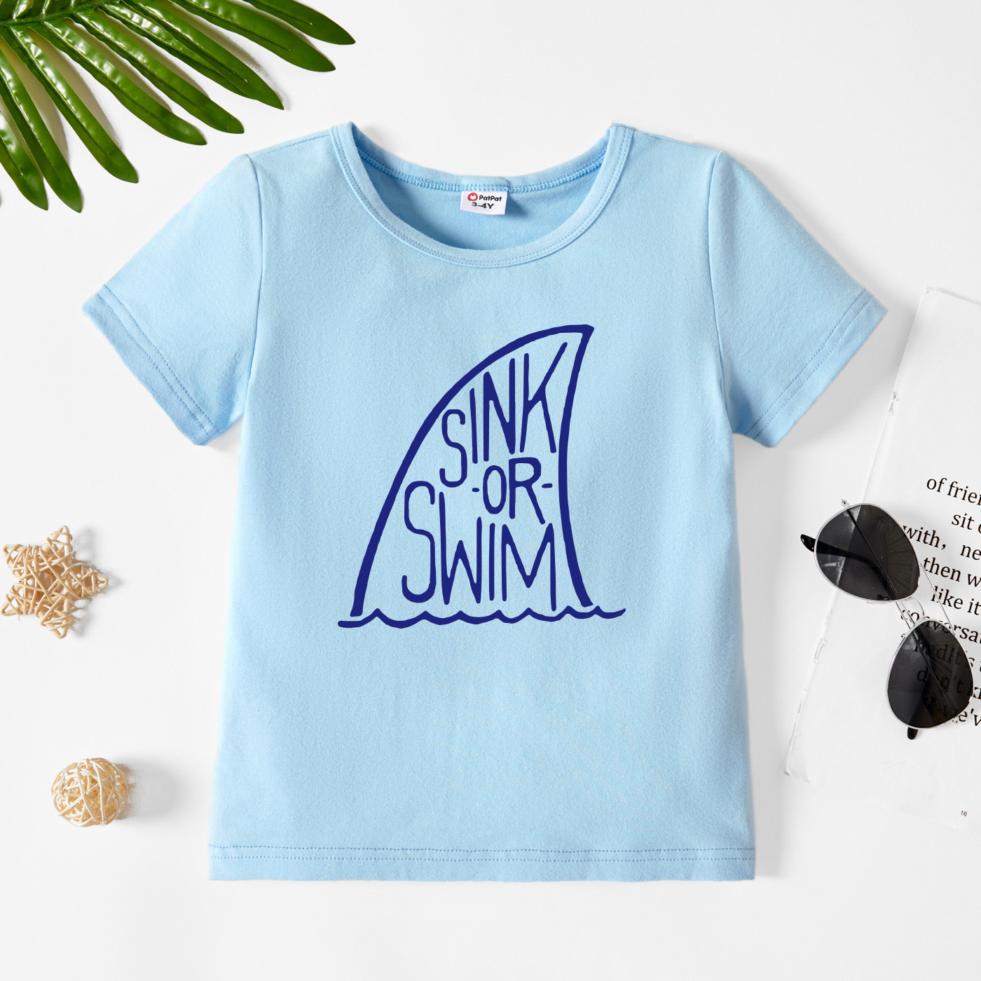 

Toddler Graphic Light blue Short-sleeve Tee