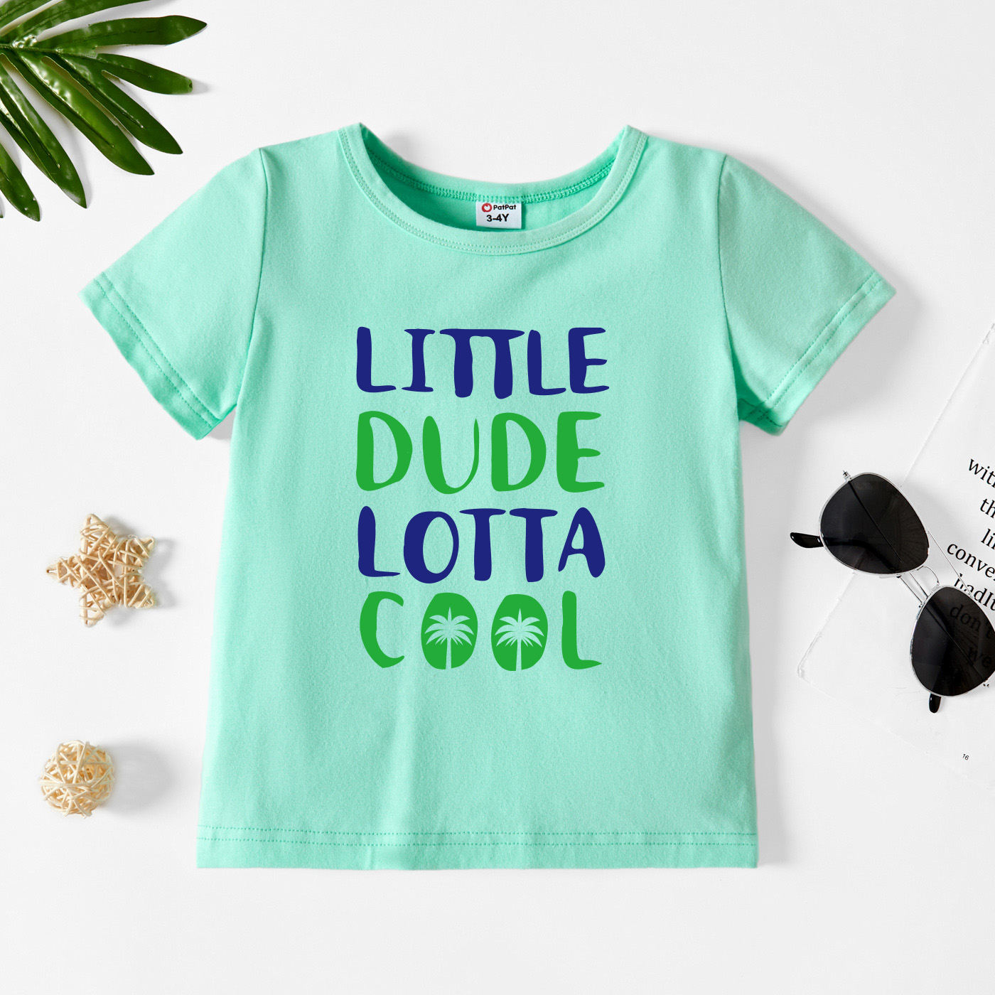 

Toddler Graphic Light green Short-sleeve Tee